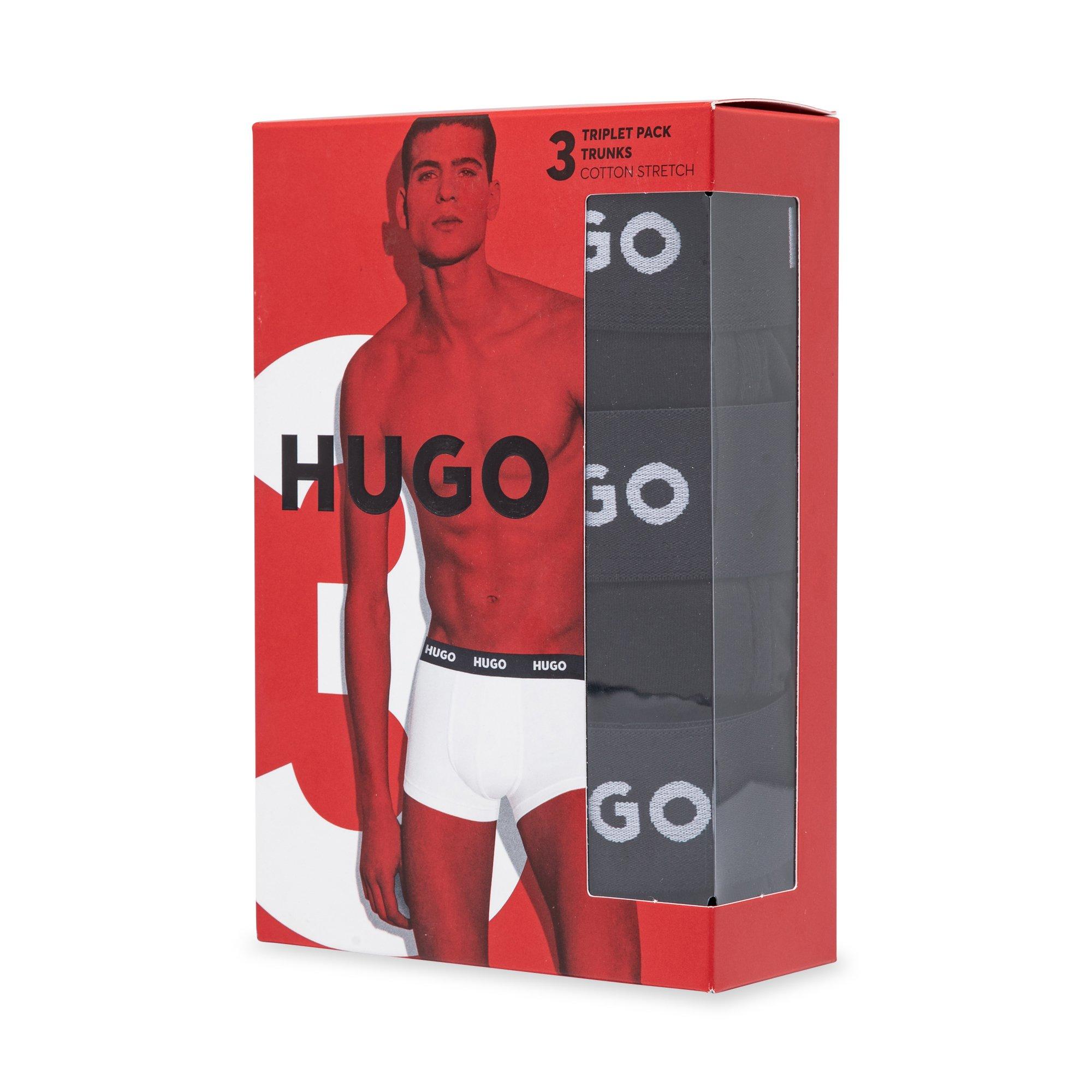 HUGO Trunk Triplet Pack CO/EL Lot de 3 boxers 