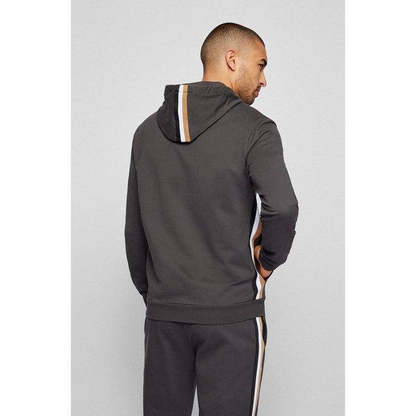 BOSS Hooded Heritage Cotton Giacca da allenamento  