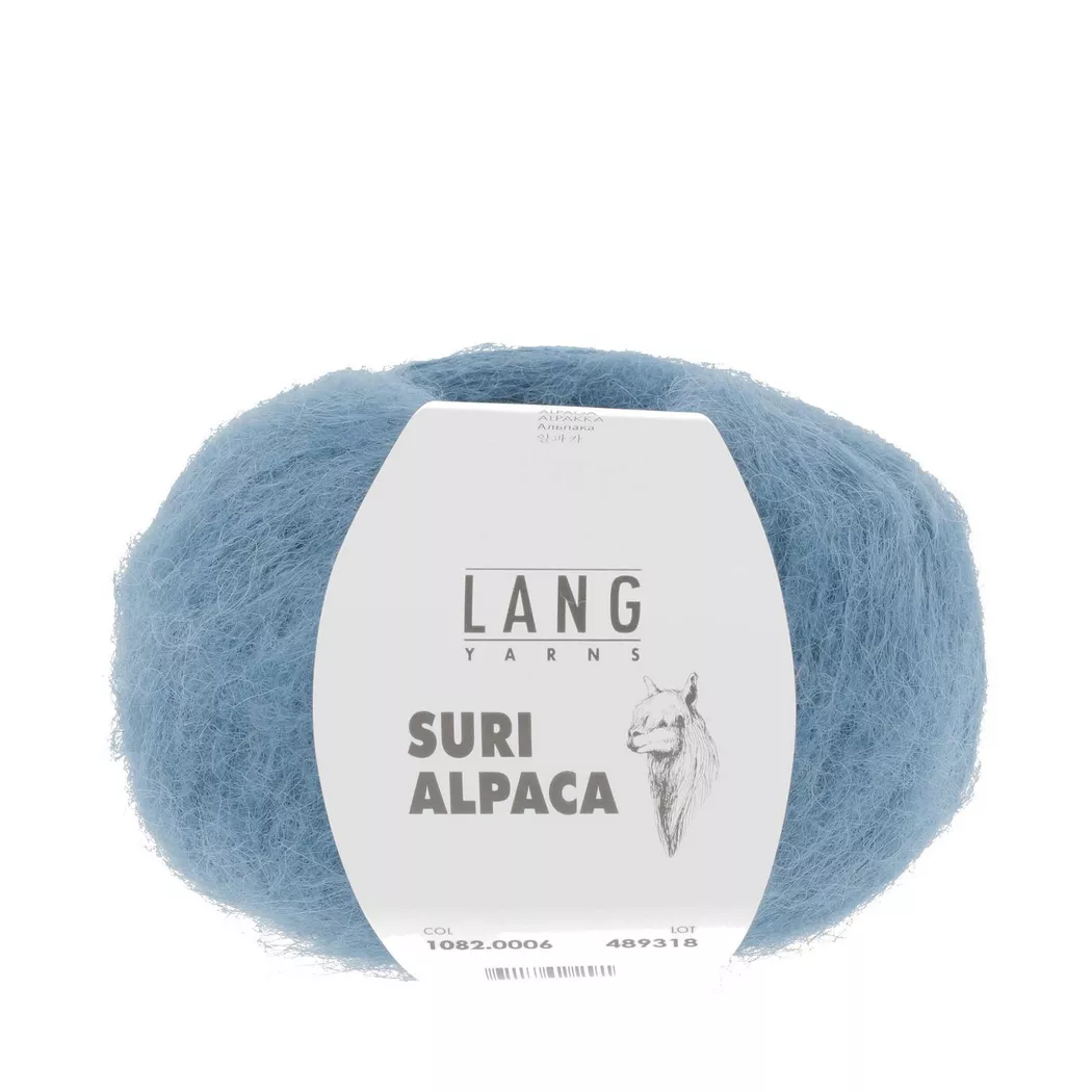 Lang - Filo per maglieria, 25g, Blu