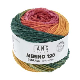LANG Fil à tricoter MERINO 120 DÉGRADÉ 