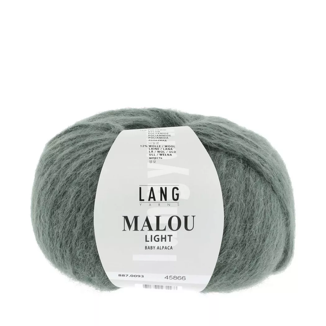 Lang - Filo per maglieria, 50g, Verde