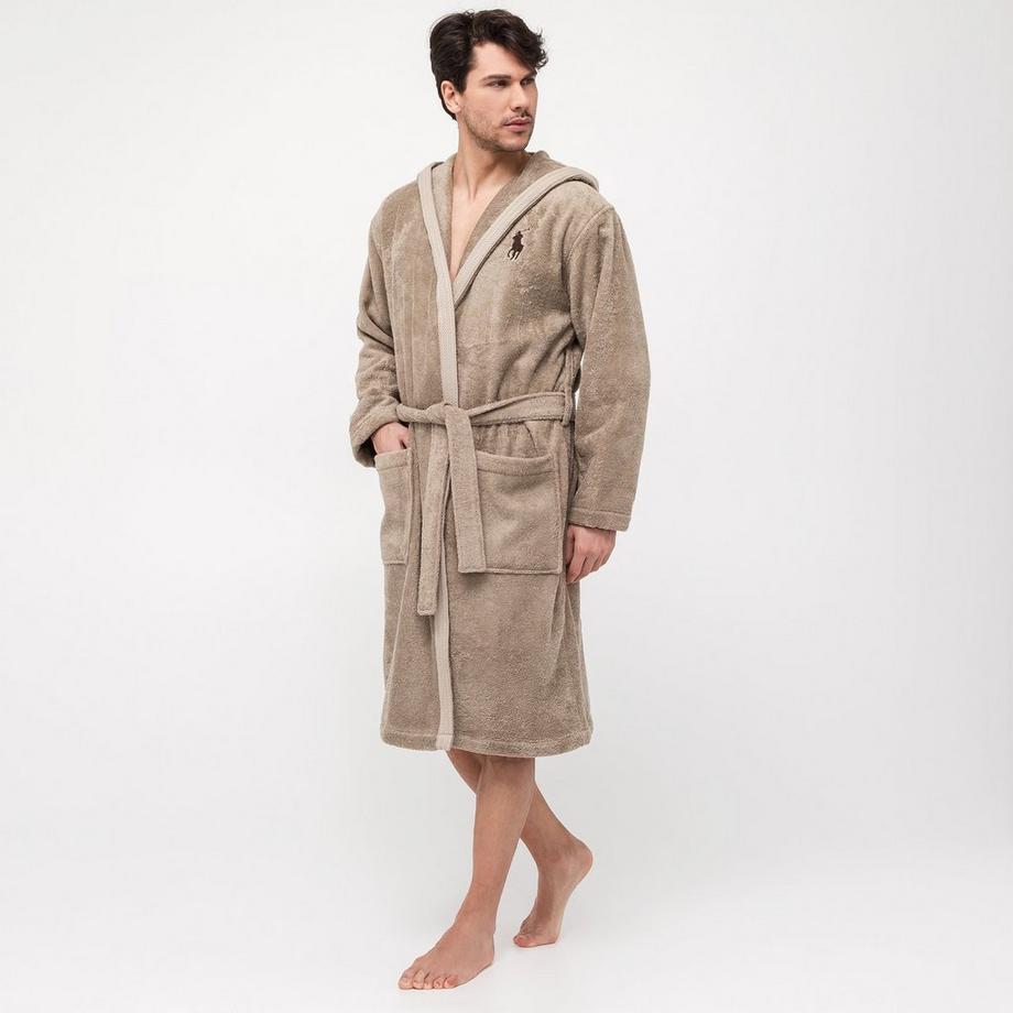 Ralph Lauren Player Bademantel, unisex 