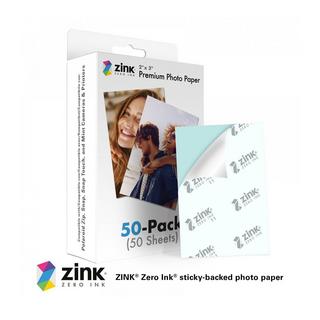 Polaroid Premium Zink Paper (1x50 Photos) Carta per fotografie 50 fogli 
