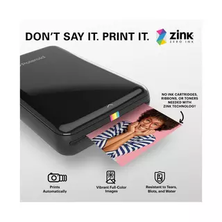 HP ZINK 5 x 7,6 cm Photo Paper 50 feuilles Papier photo – acheter