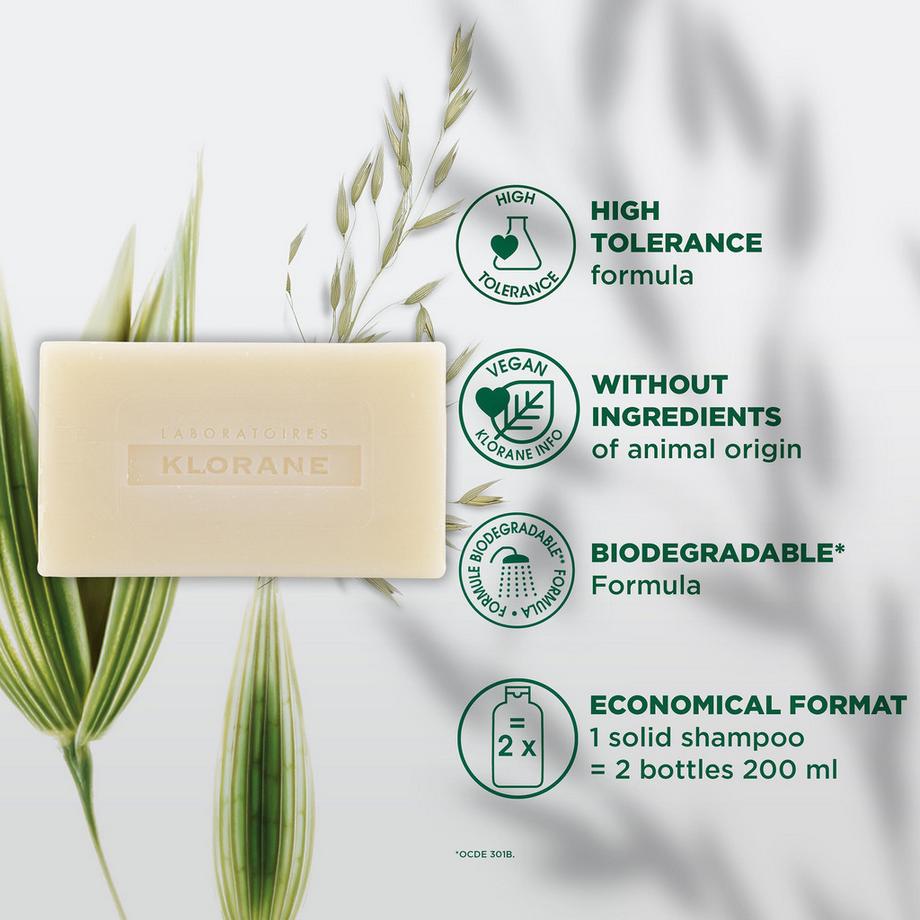 KLORANE Hafer Festes Shampoo 