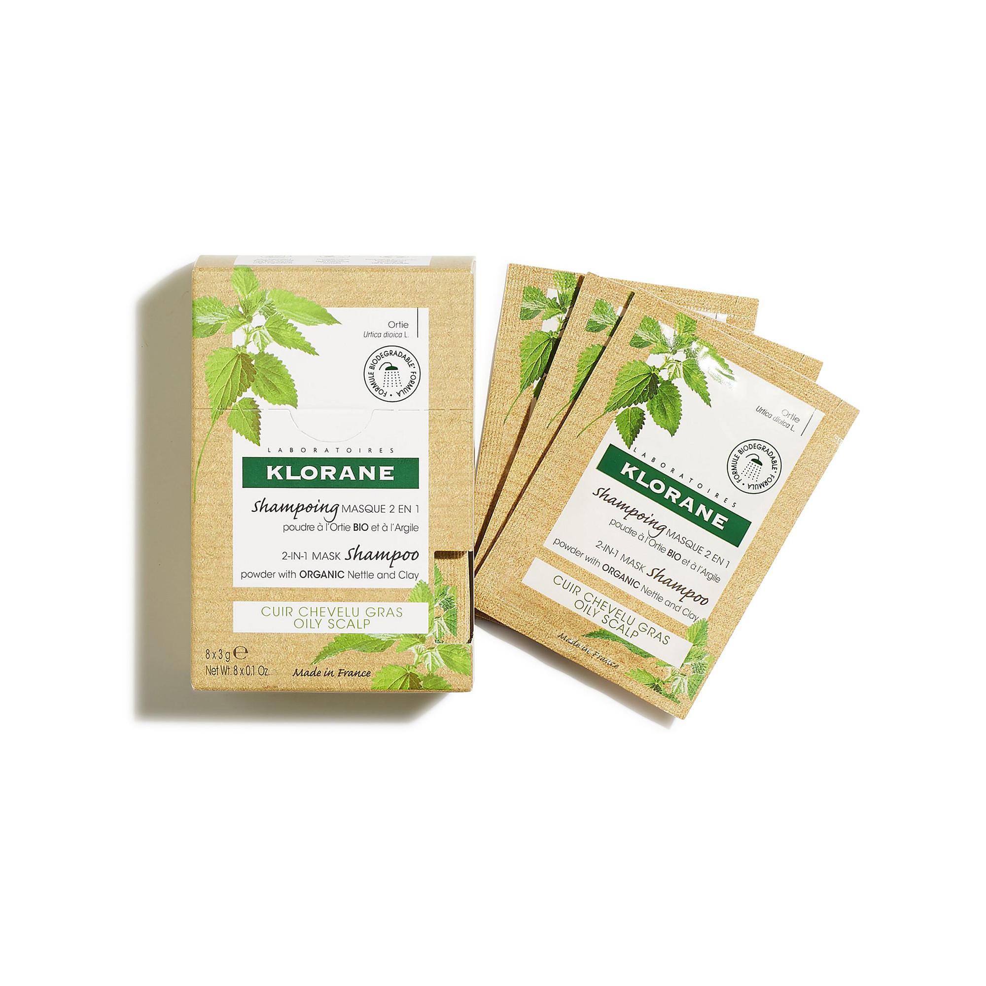 Image of Puder-shampoo-maske 2in1 Mit Bio-brennnessel Damen 8x3g