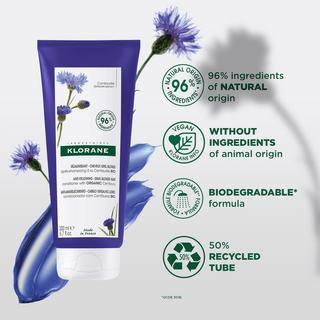 KLORANE BIO-Kornblume Anti-Gelbstich Pflegebalsam 