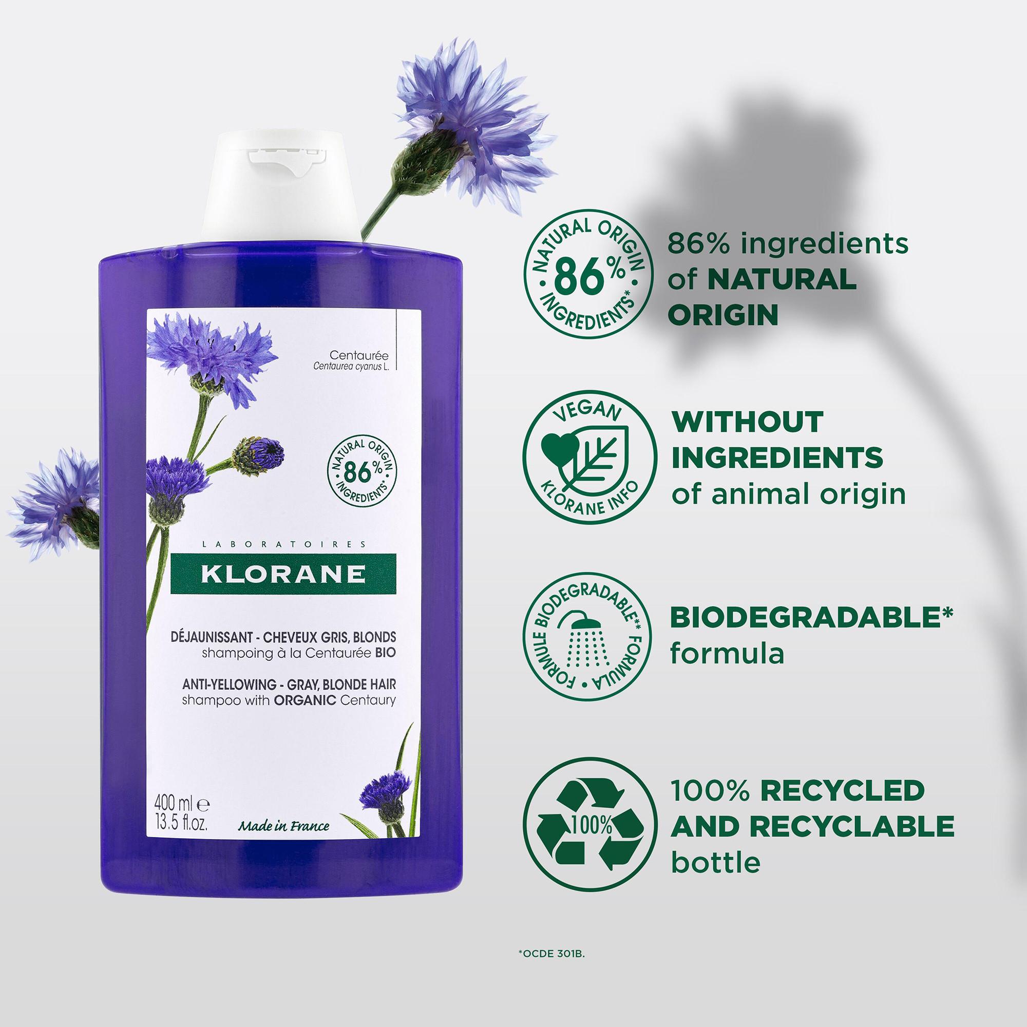 KLORANE Bleuet BIO Shampooing 