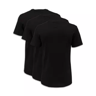 LACOSTE T-shirt, col rond, manches courtes 3 Pack T-Shirt rundhals Black