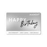 Manor Happy Birthday Carte cadeau 