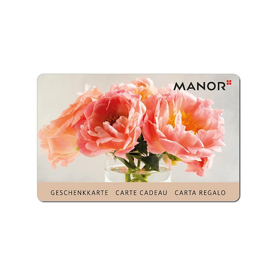 Manor Flowers Geschenkkarte 