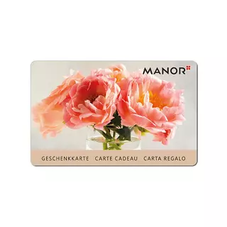 Manor Flowers Geschenkkarte 