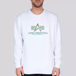 Alpha Industries Sweatshirt Basic Sweater Weiss