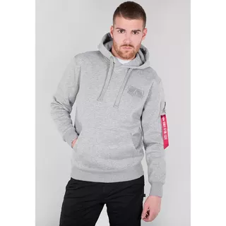 Alpha industries red stripe hoody sale