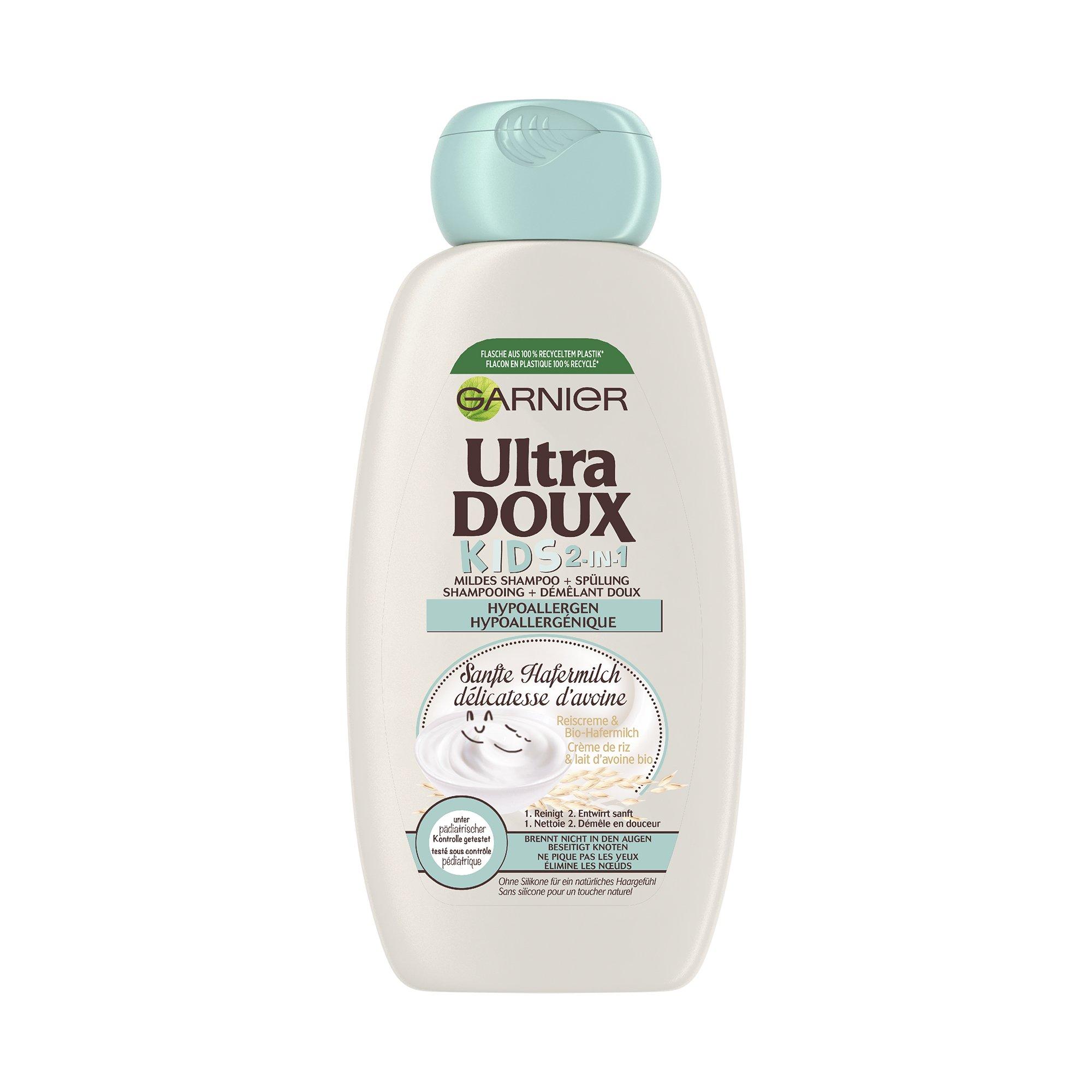 Image of GARNIER Hafermilch Ultra Doux Sanfte Hafermilch Mildes Shampoo für Kinder - 300ml