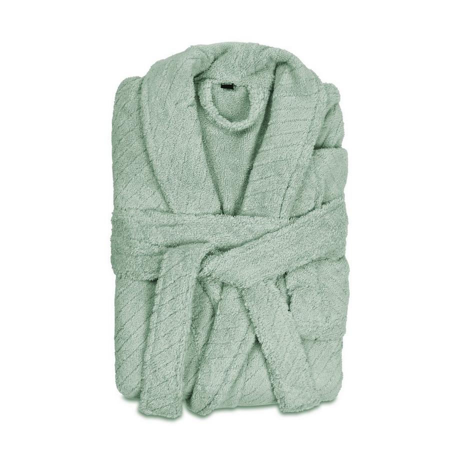 Manor Diagonal Bademantel, unisex 