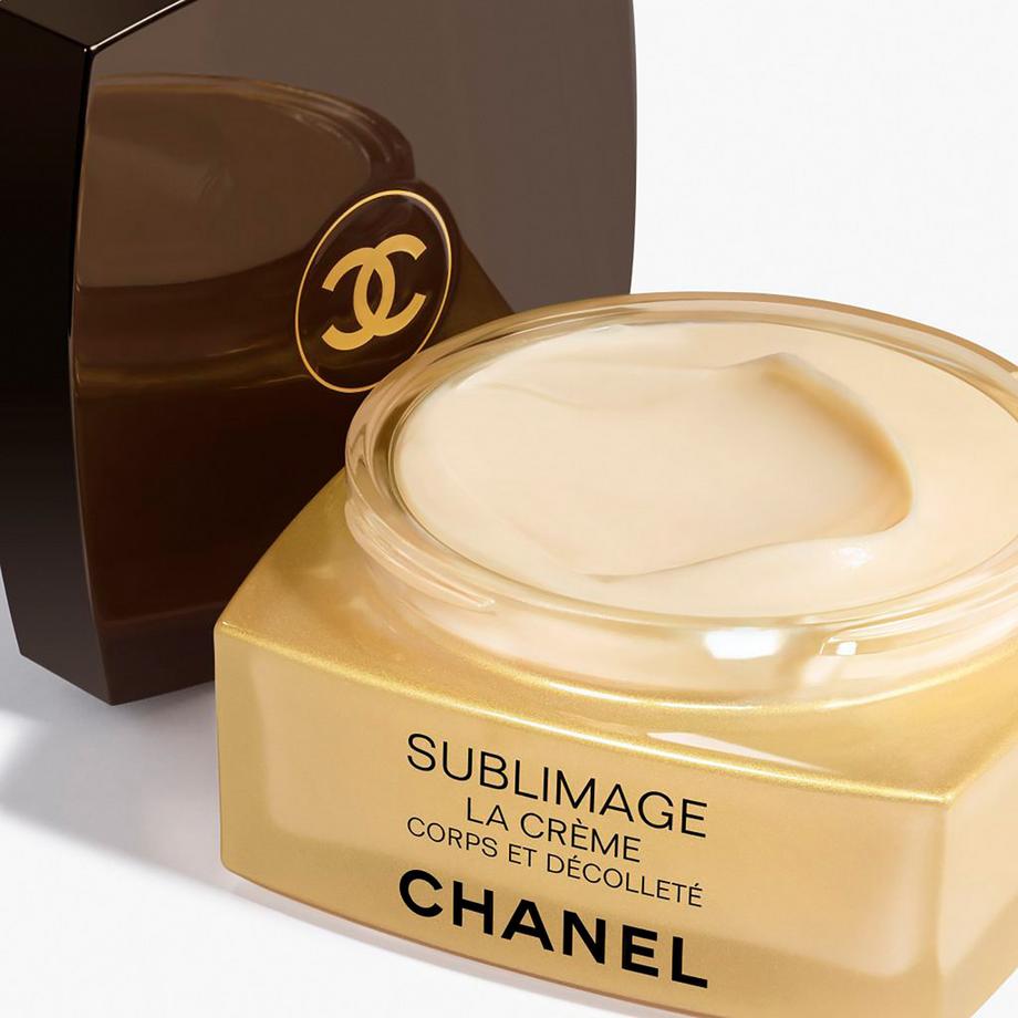 CHANEL SUBLIMAGE LA CRÈME CORPS ET DÉCOLLETÉ REGENERIERENDE UND LEUCHTKRAFT VERSTÄRKENDE KÖRPERCREME  