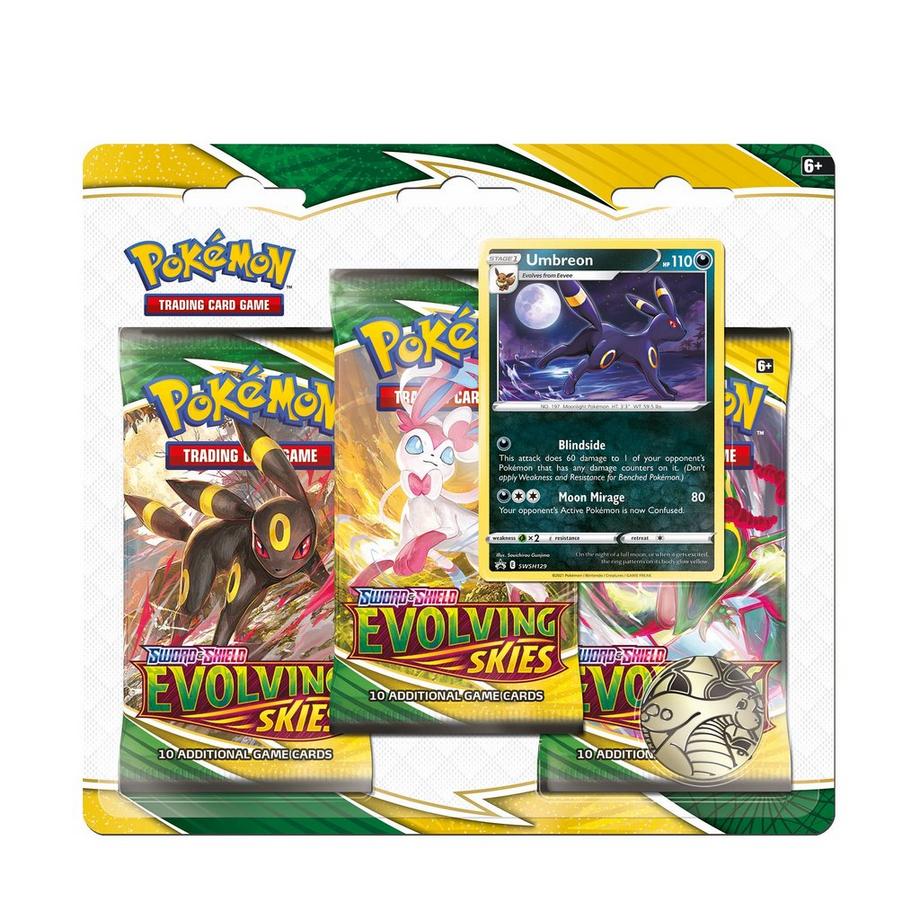 Pokémon  Sword & Shield Paquet de 3, assortiment aléatoire 