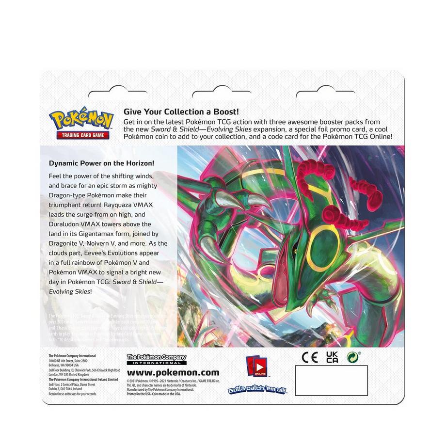 Pokémon  Sword & Shield Paquet de 3, assortiment aléatoire 