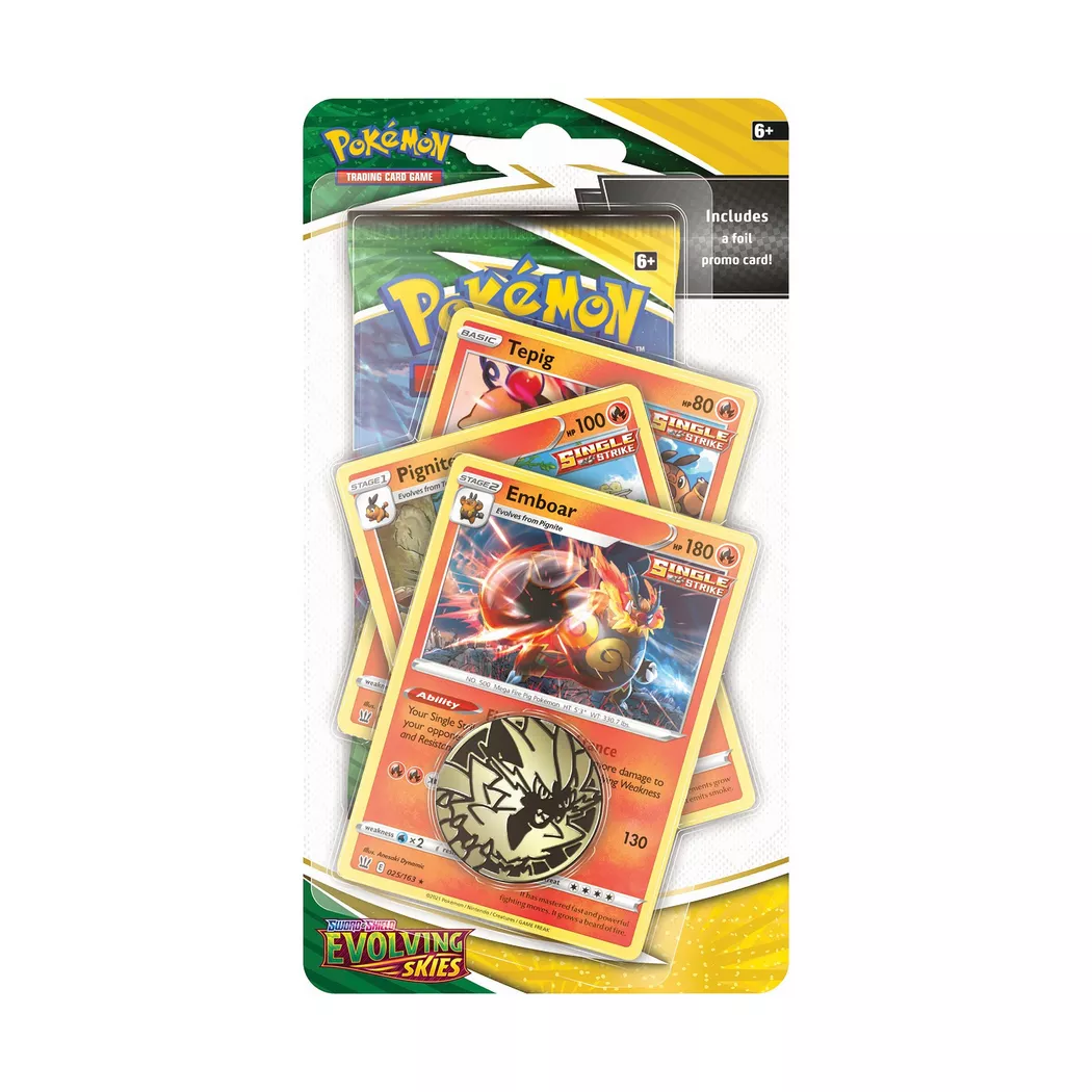 Pokémon - Sword & Shield Premium Blister, bustina sorpresa, Multicolore