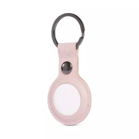 DECODED Ciondolo Keyfinder AirTag Ring Leather Rosa