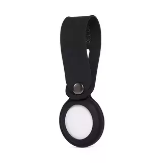 DECODED AirTag Loop Silicone Ciondolo Keyfinder Black