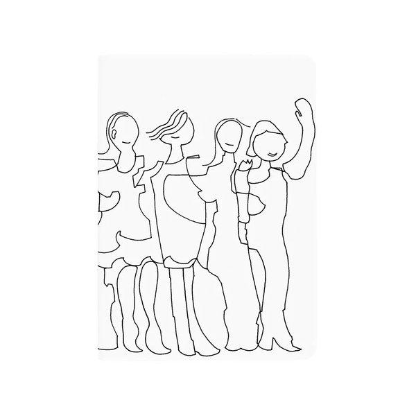 Nuuna Carnet de notes, relié Friends by M.Beltz 