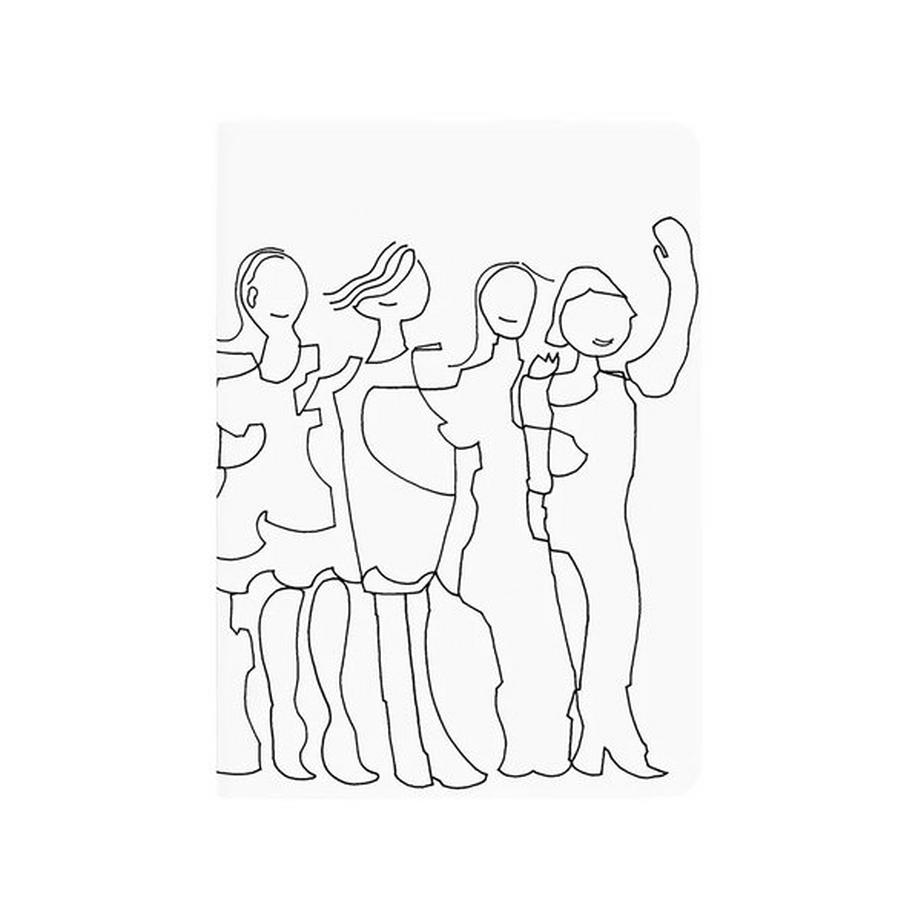 Nuuna Taccuino, rilegato Friends by M.Beltz 