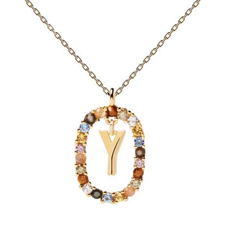 PDPAOLA NEW LETTERS Y Collier 