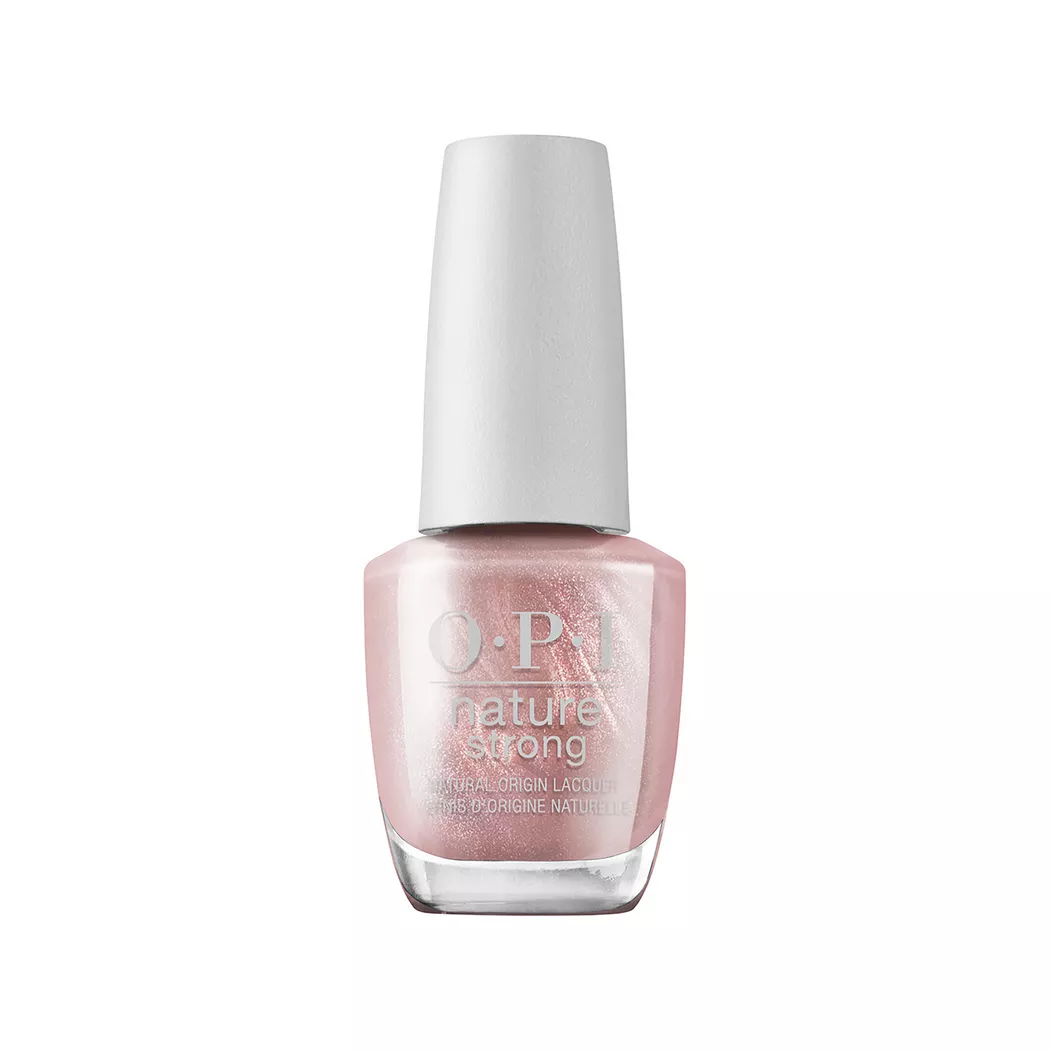Opi Nature Strong NAT015 Intentions Are Rose Gold 15ml