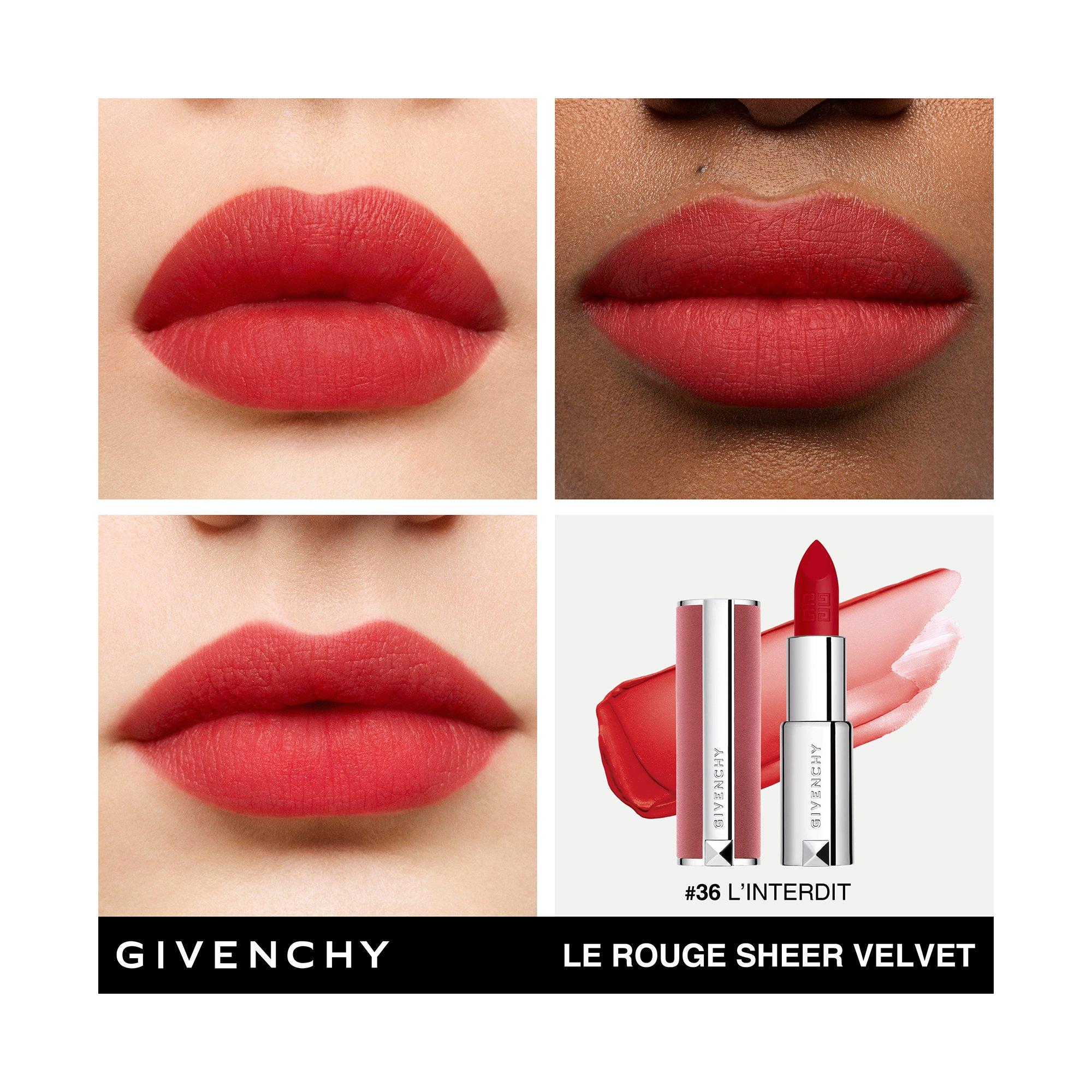 GIVENCHY LE ROUGE Le Rouge Sheer Velvet 