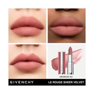 GIVENCHY LE ROUGE Le Rouge Sheer Velvet 