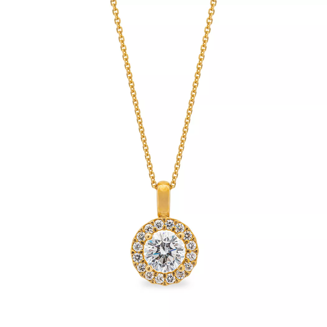 L' Atelier Gold 18 Karat by Manor - Halskette, 42cm, Gelbgold 2