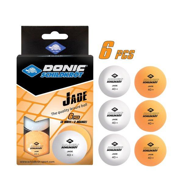 Image of DONIC Jade Poly 40+ Freizeitball Tischtennisbälle - 6 Stück