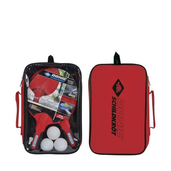 DONIC Outdoor Weatherproof Tischtennisschläger Set 