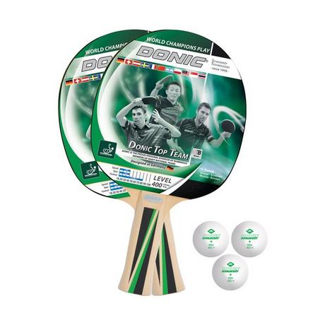 DONIC Top Team 400 Tischtennisschläger Set 