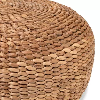 Manor Pouf Round basket seagrass Nature