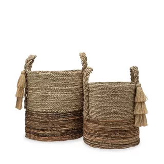 Manor Dekoobjekt Round Basket Seagrass 