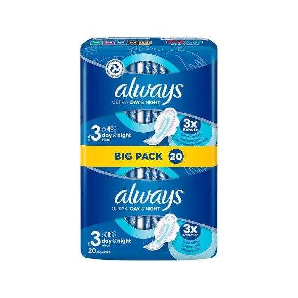 always  Ultra Damenbinden Day & Night (Grösse 3) 