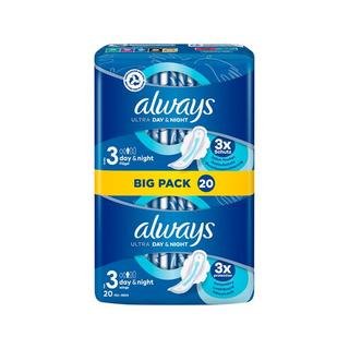 always  Asciugamani igienici Ultra Giorno e Notte (taglia 3) 