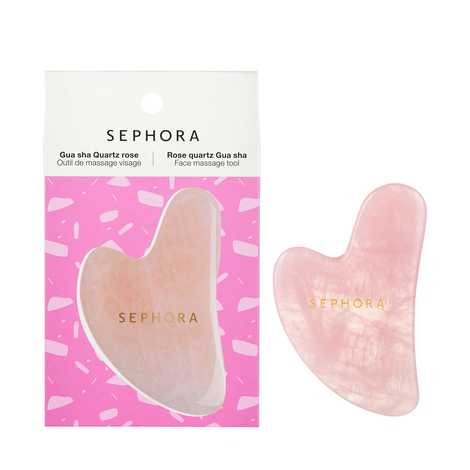 SEPHORA  Gua Sha Quartz Rose - Gesicht und Hals 