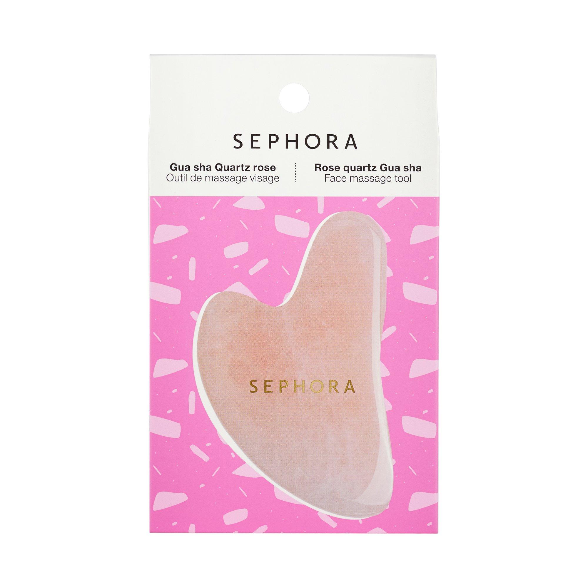 SEPHORA  Gua Sha Quartz Rose - Gesicht und Hals 