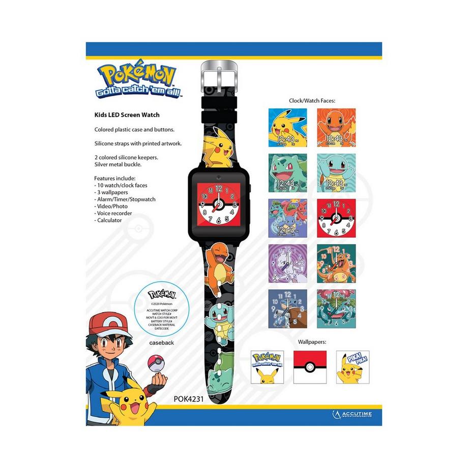 Accutime  Kinder Smart Watch Pokémon  