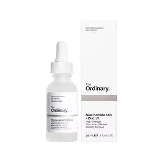 THE ORDINARY HYDRATORS AND OILS Niacinamide 10% + Zinc 1% - Sérum Anti-Imperfections 