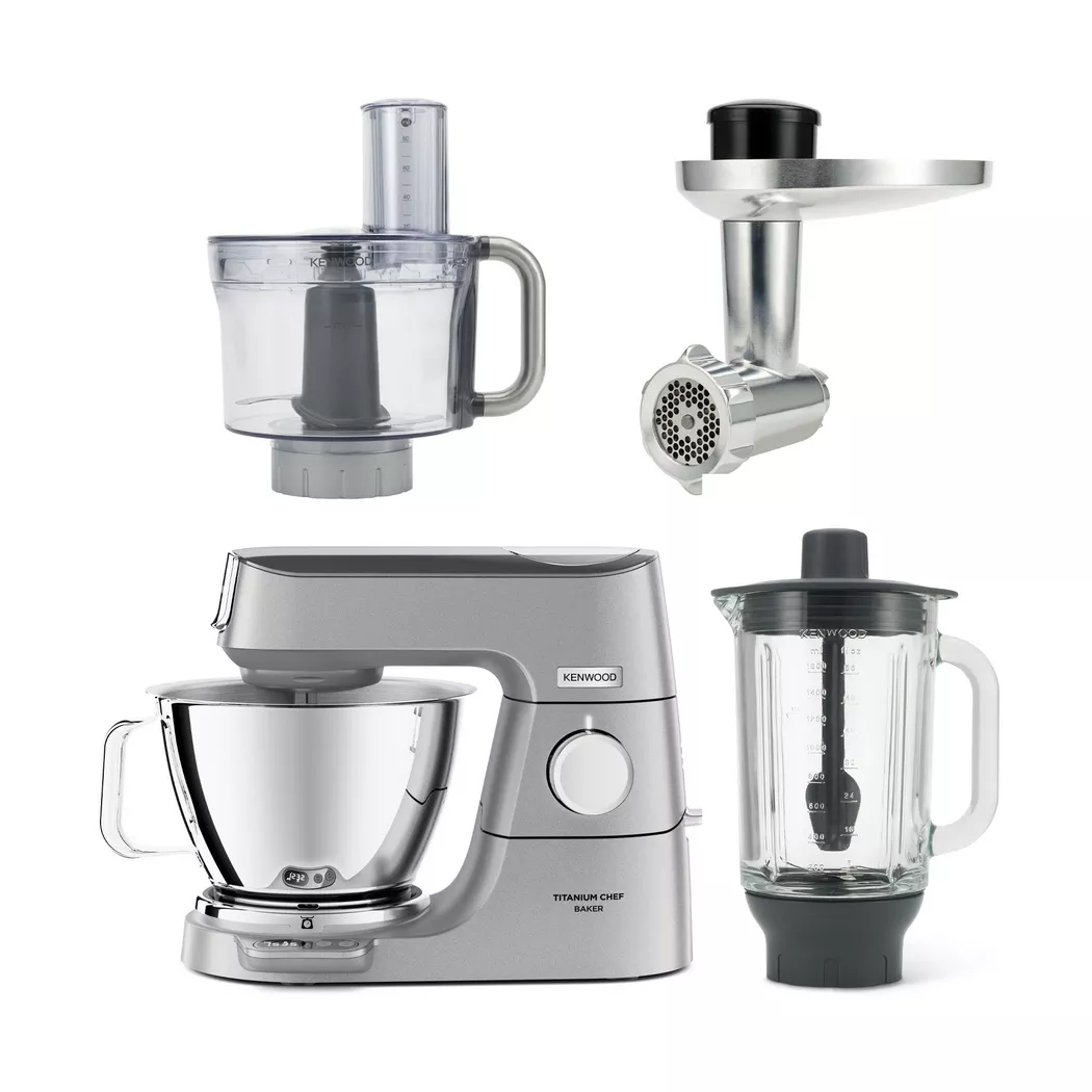 Kenwood KVC85.594SI mixer Stand mixer 1200 W Silver