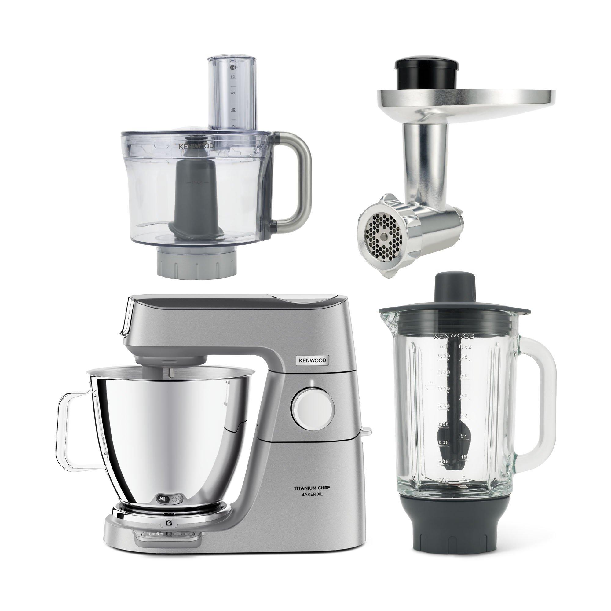 Kenwood Robot de cuisine multipack Titanium Chef Baker KVL85.594.SI 