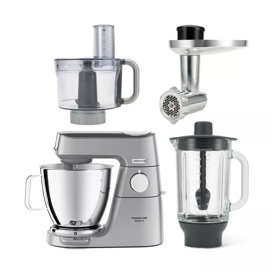 Kenwood Titanium Chef Baker Xl Robot Da Cucina Argento