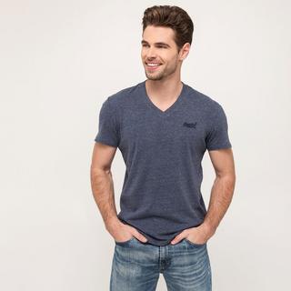 Superdry VINTAGE LOGO EMB VEE TEE V-Ausschnitt T-Shirt  