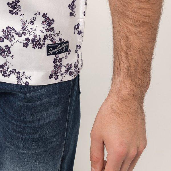 Superdry Vintage Hawaiian Kurzarm Hemd mit Blumenmuster  