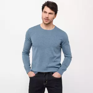 Pull, col rond, manches longues